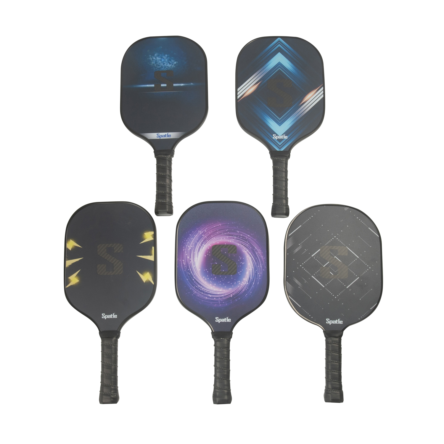 Fibra de carbono colorida de fábrica/fibra de vidrio con paleta Pickleball de panal de PP