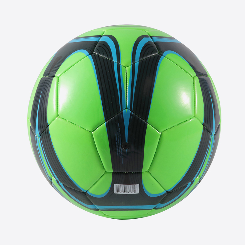 Fútbol oficial cosido a máquina del PVC de la promoción del tamaño 5