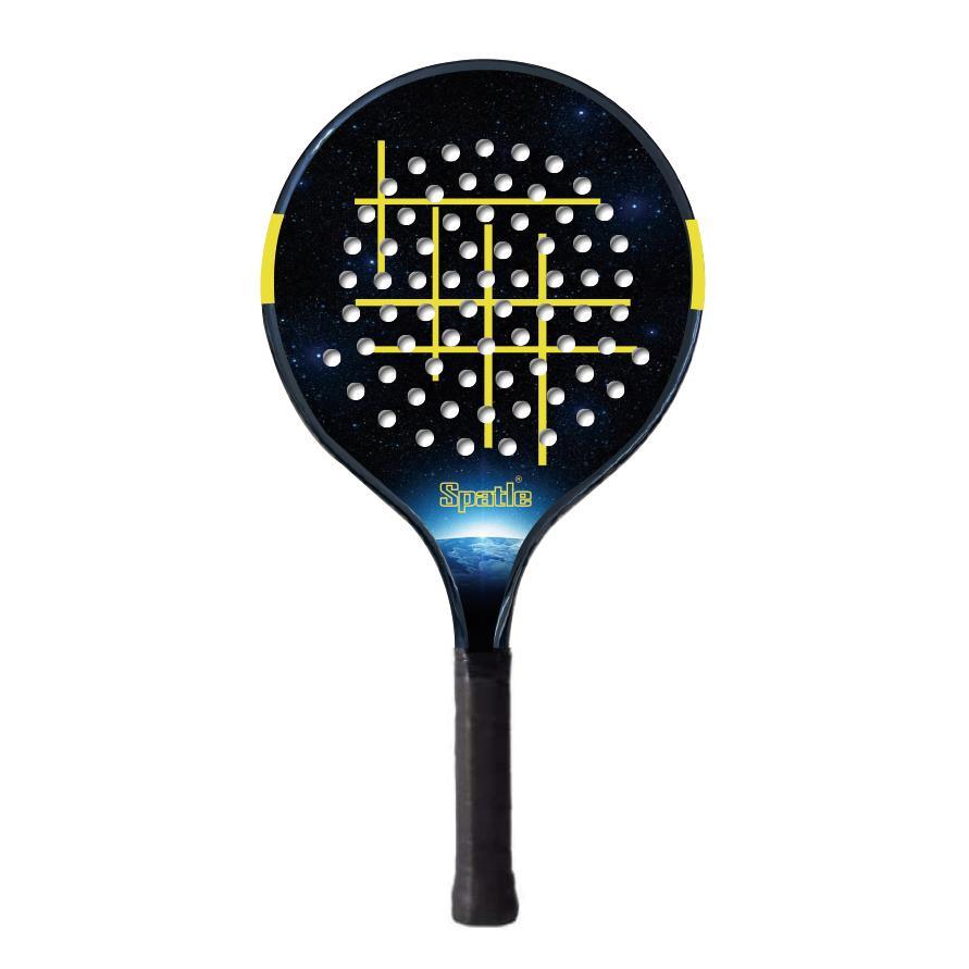 Logotipo personalizado de alta calidad y diseño de raqueta de tenis de playa de carbono Pickleball Paddle