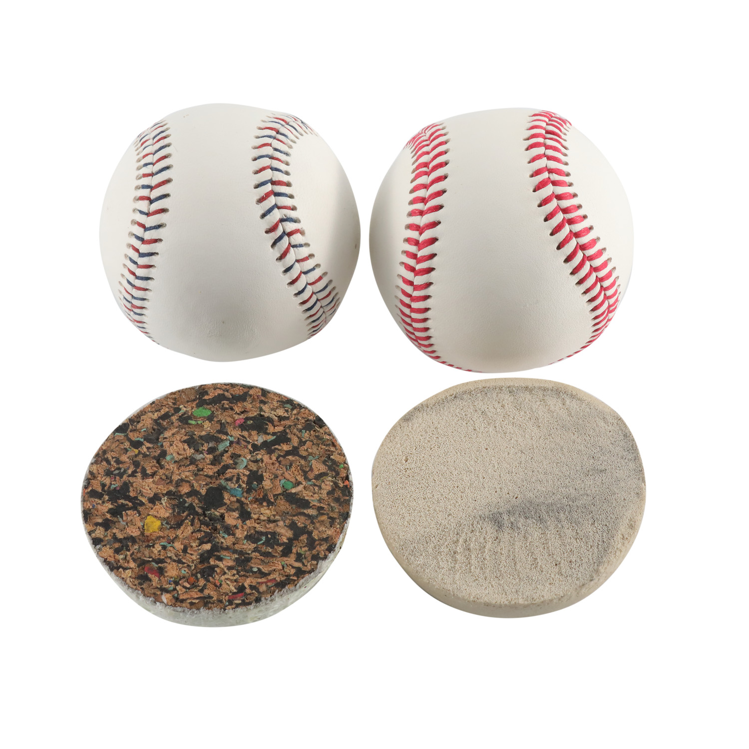 9 "cubierta de cuero de grano completo de cuero de vaca Major Little League College oficial juego profesional pelota de béisbol de cuero