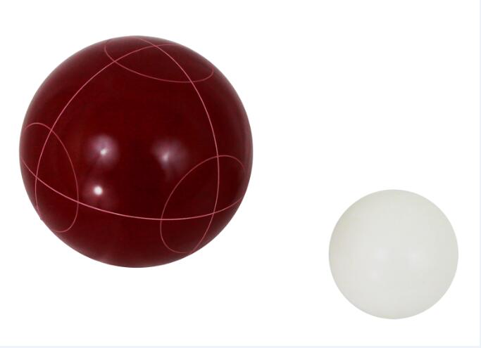 Artículos deportivos-Juego de bolas de bochas tamaño oficial 107 mm