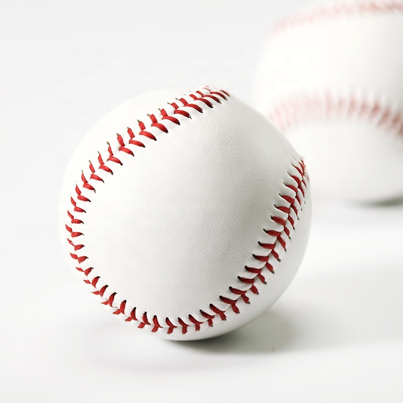 9 'Béisbol de entrenamiento de cuero sintético Venta directa de fábrica Béisbol