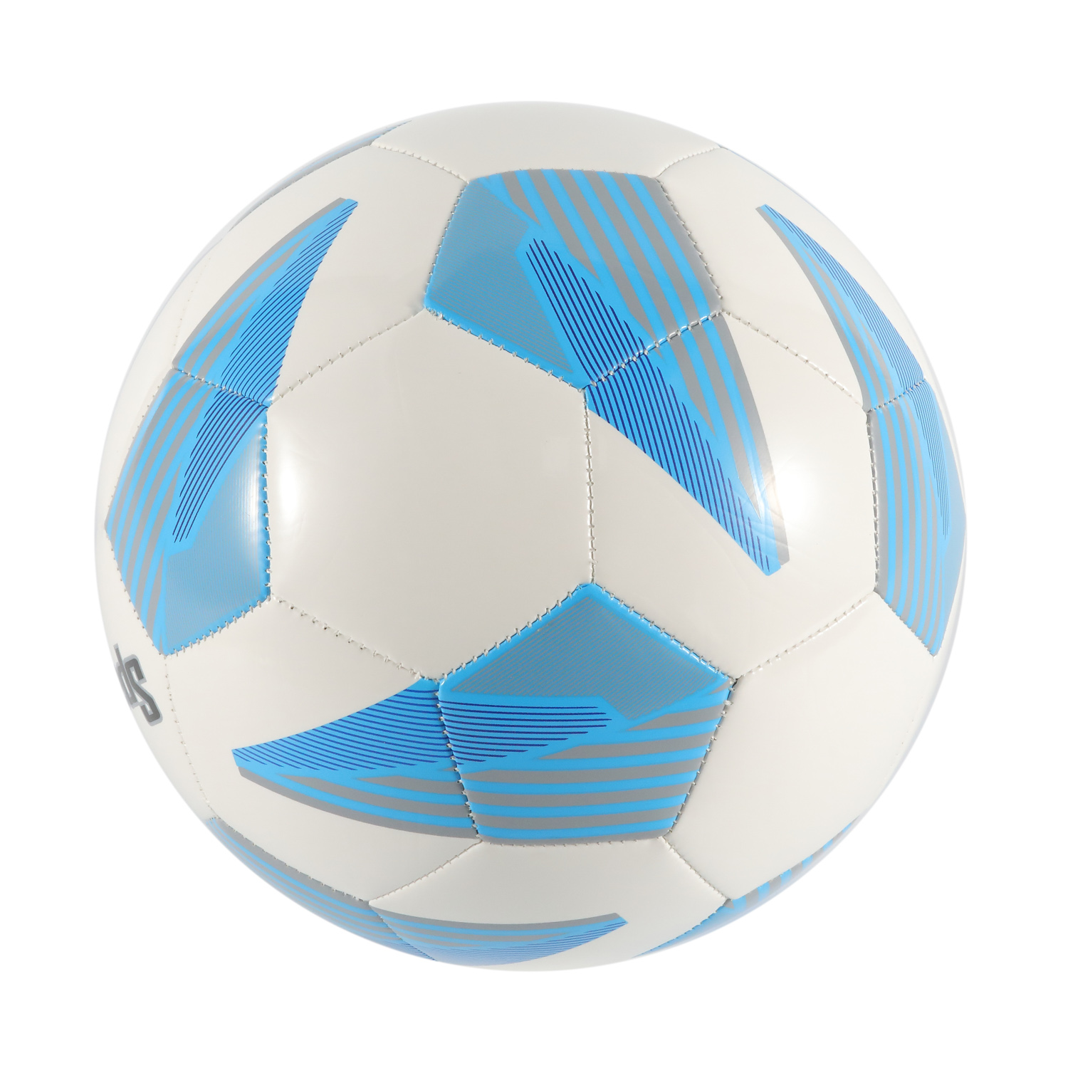 Balón de fútbol al por mayor de fábrica Cubierta de PVC Balón de fútbol cosido a máquina personalizado